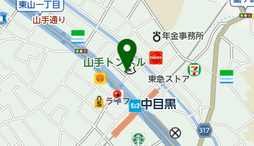 bliss(ブリス) 中目黒の地図画像