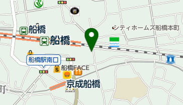 船橋カイロプラクティックオフィスの地図画像