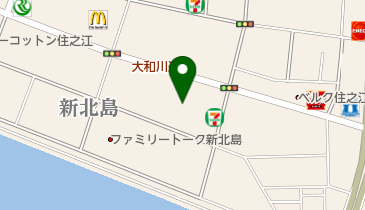 新北島保育所の地図画像