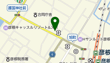 彦根市上下水道料金お客様サービスセンターの地図画像