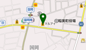 マルアイ 稲美店の地図画像