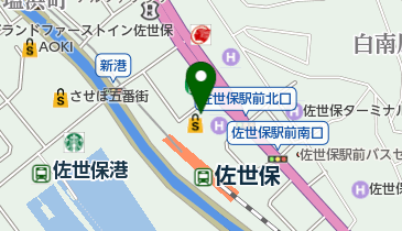 Gready Brilliant(グレディ ブリリアン)えきマチ1丁目佐世保店の地図画像