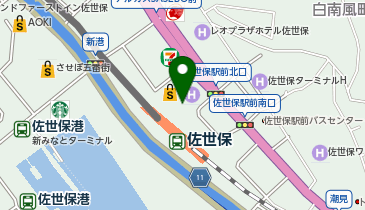 ABC-MART(エービーシーマート) えきマチ1丁目佐世保店の地図画像