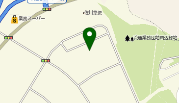 引越&レンタルスペース ブレックスの地図画像