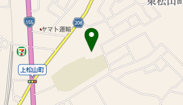 水南保育園の地図画像