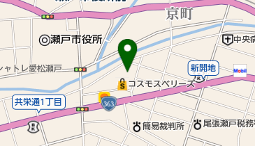 西保育園の地図画像