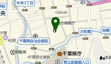 千葉地方裁判所の地図画像