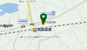 まえばるステーション整骨院の地図画像