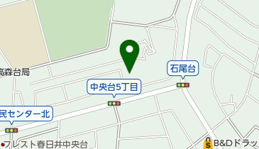 高森台保育園の地図画像