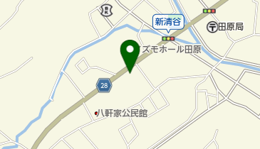 まるきふとん店の地図画像