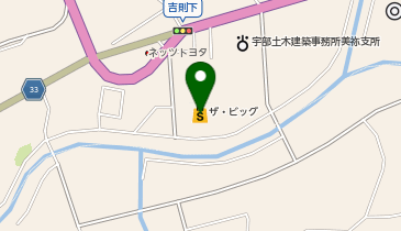 ザ・ビッグ 美祢店の地図画像