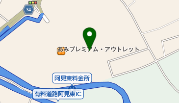 たち吉 あみプレミアム・アウトレット店の地図画像