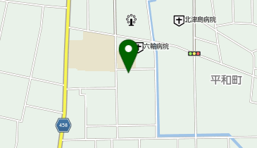 六輪保育園の地図画像