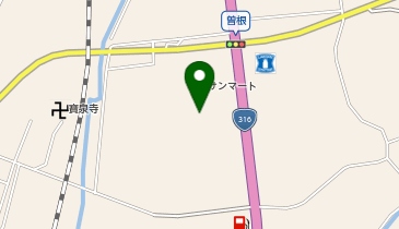 クスリ岩崎チェーン 美祢店の地図画像