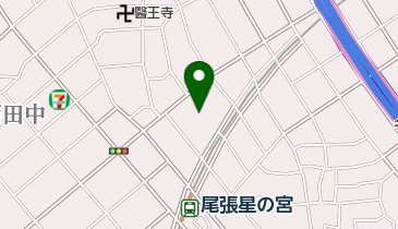星の宮保育園の地図画像