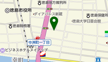 タイムズカー 徳島中央店の地図画像