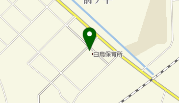 白鳥保育所の地図画像