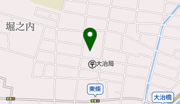 大治東保育園の地図画像