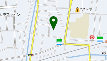 蟹江南保育所の地図画像