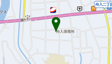 舟入保育所の地図画像