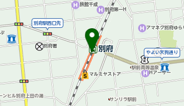 ほっと!遊spring(スプリング) えきマチ1丁目別府店の地図画像