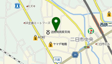 タイムズカー 二日市店の地図画像