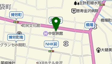 居酒屋むさしの地図画像