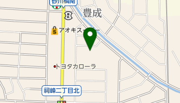 北保育園の地図画像