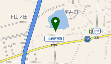 中山保育園の地図画像