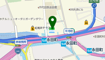 神奈川県東京事務所の地図画像