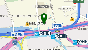 京都府東京事務所の地図画像