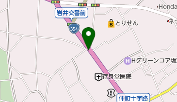 ネイルサロン ナチュレの地図画像