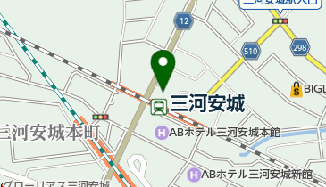 三河安城第2こひつじ保育園の地図画像