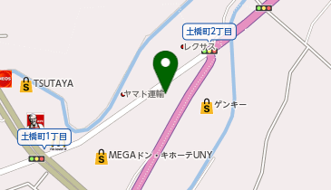 タックルベリー 豊田店の地図画像