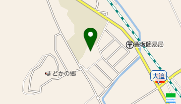 豊坂保育園の地図画像