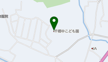 千郷中こども園の地図画像