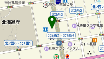 ABC Cooking Studio(クッキング スタジオ) 札幌 赤れんが テラススタジオの地図画像