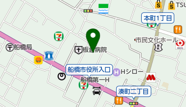 セミナーハウス クロス ウェーブ船橋の地図画像