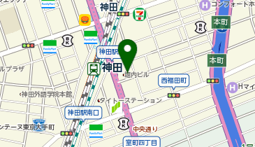 上州屋 神田駅前店の地図画像
