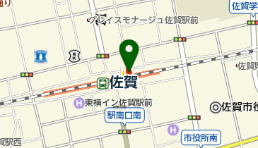 北島 JR佐賀駅店の地図画像