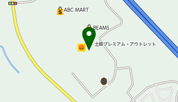 Samantha Thavasa(サマンサ タバサ) 土岐プレミアム・アウトレット店の地図画像