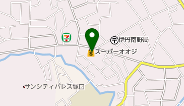 スーパーオオジ 安堂寺店の地図画像