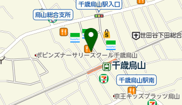 コーヒーハウス シャノアール 千歳烏山店の地図画像