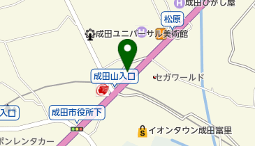 TPSキャリアカレッジ 成田校の地図画像