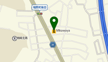 SUPER MARKET Mikawaya(スーパーマーケット三河屋) 稲熊店の地図画像