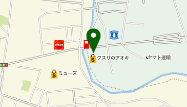 クスリのアオキ うおのみ薬局の地図画像