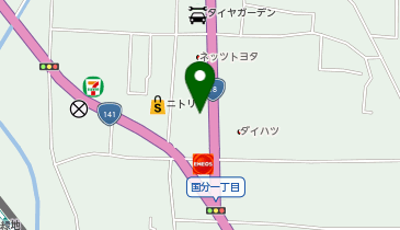 ネッツトヨタ長野  上田店の地図画像