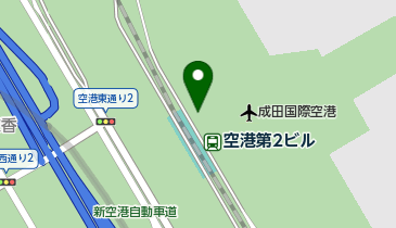 HERMES(エルメス)成田国際空港第2ターミナル店の地図画像