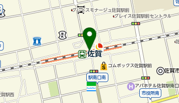 バッグ・婦人服 絵夢恵 えきマチ1丁目佐賀店の地図画像