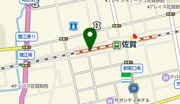 たて石 えきマチ1丁目佐賀店の地図画像